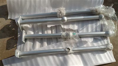 Stanchions canllaw aloi alwminiwm